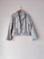 Light blue tweed jacket, Ophalen of Verzenden, Zo goed als nieuw, Blauw