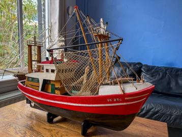 Urker boomkorkotter scheepsmodel hout beschikbaar voor biedingen