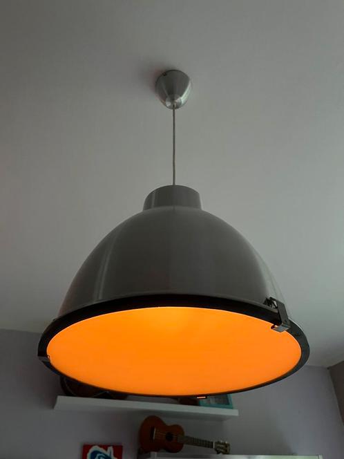 Lamp industriele look, Huis en Inrichting, Lampen | Hanglampen, Gebruikt, Minder dan 50 cm, Ophalen of Verzenden