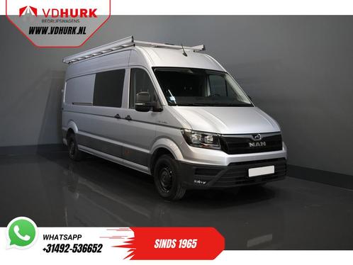MAN TGE 3.180 180 pk DSG Aut. L4H3 DC Dubbel Cabine BPM VRIJ, Auto's, Bestelauto's, Bedrijf, Te koop, ABS, Achteruitrijcamera