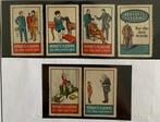 Sluitzegels Bervoet's Kleeding, Postzegels en Munten, Verzenden, Na 1940, Gestempeld