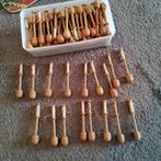 Kantklos klosjes, Ophalen