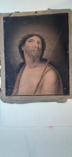 pastelkryt op papier., Antiek en Kunst, Antiek | Religie, Ophalen of Verzenden