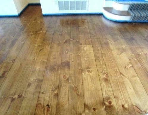 Pine rustiek XL vloerdelen 12 cm breed. Aktie! € 22,95 p/m2!, Huis en Inrichting, Stoffering | Vloerbedekking, Nieuw, Parket, Ophalen of Verzenden