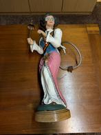 set van 2 zeer mooie bewegende draaiorgel poppen, Ophalen, Zo goed als nieuw