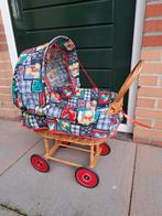 ** KOOPJE Vintage rieten poppenwagen, Kinderen en Baby's, Ophalen, Gebruikt