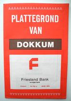 Zoldervondst: plattegrond van de stad Dokkum 55-60 jaar oud, Overige typen, Ophalen of Verzenden, Zo goed als nieuw, 1800 tot 2000