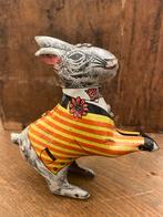 Vintage Blikken Speelgoed Konijn Bunny opwind baar, Antiek en Kunst, Antiek | Speelgoed, Ophalen of Verzenden