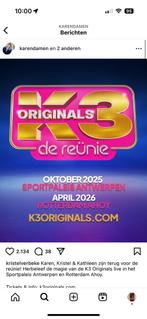 Gezocht!! 3 kaartjes voor k3!, Twee personen