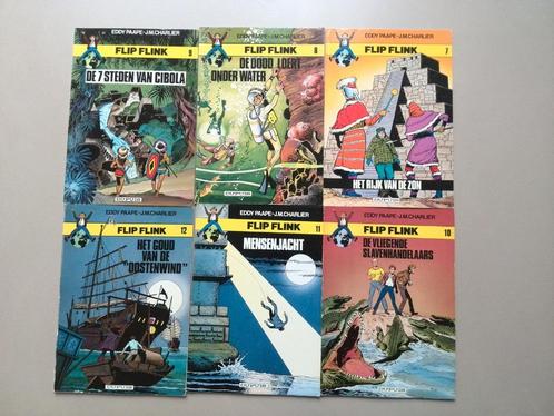 FLIP FLINK, deel 7 t/m 12, als nieuw, Boeken, Stripboeken, Zo goed als nieuw, Meerdere stripboeken, Ophalen of Verzenden