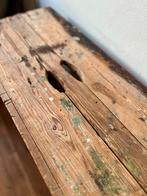 Vintage werkbank unique, Huis en Inrichting, Tafels | Sidetables, Ophalen, Zo goed als nieuw, 25 tot 50 cm, Rechthoekig