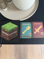 Minecraft blockopedia + 2 kleine boekjes, Boeken, Ophalen of Verzenden, Gelezen