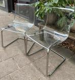 Stoelen transparant, Ophalen of Verzenden, Overige kleuren, Kunststof, Vier