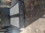 Boxspring 210x180 kleur antraciet, Ophalen of Verzenden, Zo goed als nieuw, Tweepersoons