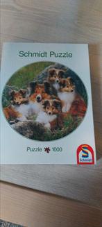 Voor de hondenliefhebber van collies, 2 leuke legpuzzels, Ophalen, 500 t/m 1500 stukjes, Zo goed als nieuw, Legpuzzel