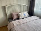 Ikea bed, Ophalen, Wit, Tweepersoons, 200 cm
