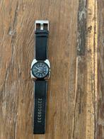 Diesel horloge met leren band, Leer, Staal, Zo goed als nieuw, Ophalen