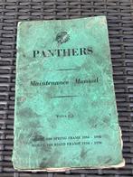 Panther M100 Maintenance manual, Motoren, Ophalen of Verzenden, Overige merken