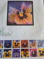 Compleet Borduurpakket - Viooltje, Hobby en Vrije tijd, Borduren en Borduurmachines, Ophalen of Verzenden