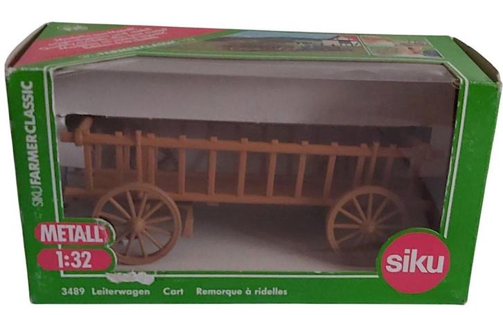 Siku Classic 3489 aanhangwagen (leiterwagen) 1:32, Hobby en Vrije tijd, Modelauto's | 1:32, Nieuw, Tractor of Landbouw, SIKU, Ophalen of Verzenden