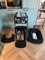 Cybex Lemo zwart compleet set incl. Extra accessoires, Ophalen, Zo goed als nieuw, Meegroeistoel, Stoelverkleiner