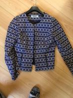 jasje only blauw witte print, Maat 38/40 (M), Only, Blauw, Ophalen of Verzenden