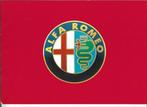 Brochure ALFA ROMEO 33 75 164 Spider, va. 1990 (NL)., Alfa Romeo, Ophalen of Verzenden, Zo goed als nieuw, Alfa Romeo