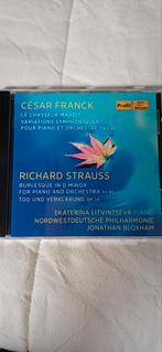 César Franck en Richard Strauss. Orkestwerken met piano, Ophalen of Verzenden, Romantiek, Zo goed als nieuw, Orkest of Ballet
