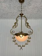 Antieke hanglamp met geslepen glas, Ophalen