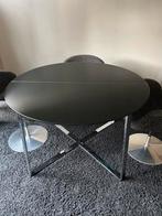 Calligaris ronde glazen eettafel, Huis en Inrichting, Tafels | Eettafels, Ophalen, Rond, Glas, Vintage, design