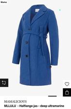 Mamalicious Halflange Jas Blauw maat M, Maat 38/40 (M), Blauw, Mamalicious, Ophalen of Verzenden