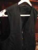 nog Nieuw Stones Gilet Spencer Zwart Streep 50, Stones, Zwart, Nieuw, Verzenden