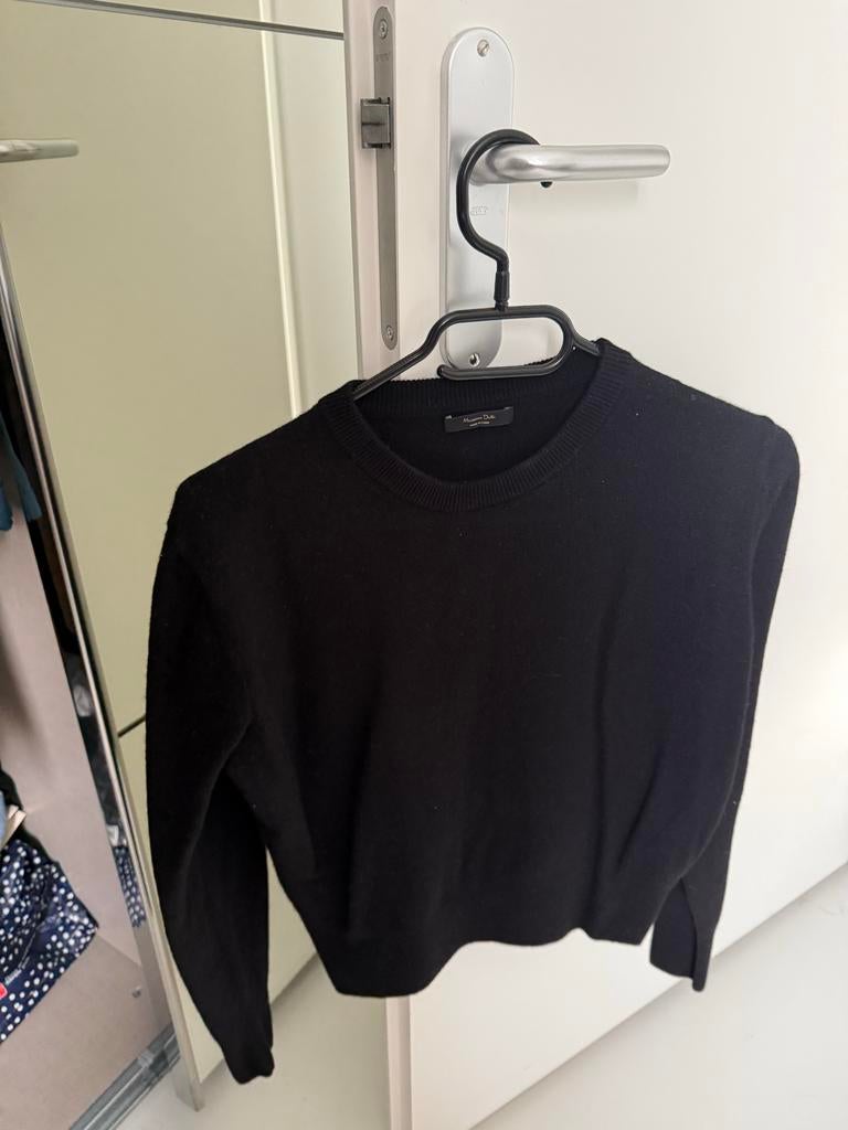 Zwarte trui van Massimo Dutti - Maat XS, Verzenden, Zo goed als nieuw, Maat 34 (XS) of kleiner, Zwart