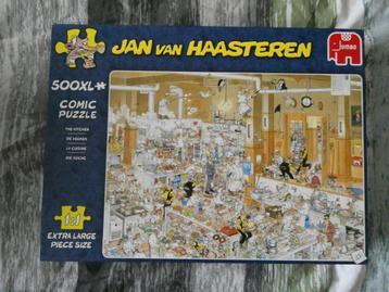  2 puzzels jan van haasteren 500 xl en 1500 st beschikbaar voor biedingen