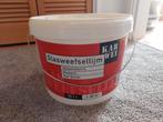 Nieuwe onaangesproken emmer 10kg glasweefsellijm, Wit, Nieuw, Ophalen of Verzenden, Verf