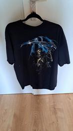 Zwart T-shirt met Doodskop Print - Fruit of the Loom, Zwart, Overige maten, Ophalen of Verzenden, Gedragen