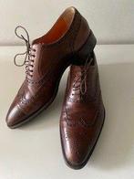 Santoni bruine broques maat 7,5, Ophalen, Bruin, Zo goed als nieuw, Santoni