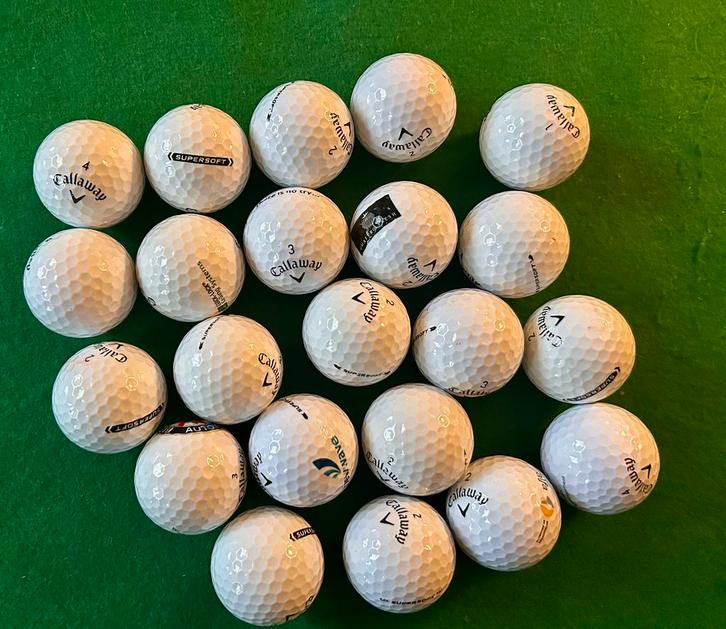 CALLAWAY SUPERSOFT 45 stuks, Sport en Fitness, Golf, Zo goed als nieuw, Bal(len), Overige merken, Ophalen
