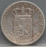 Zilveren 1/2 gulden 1861 - halve gulden 1861 - Willem 3, Postzegels en Munten, Munten | Nederland, ½ gulden, Zilver, Koning Willem III