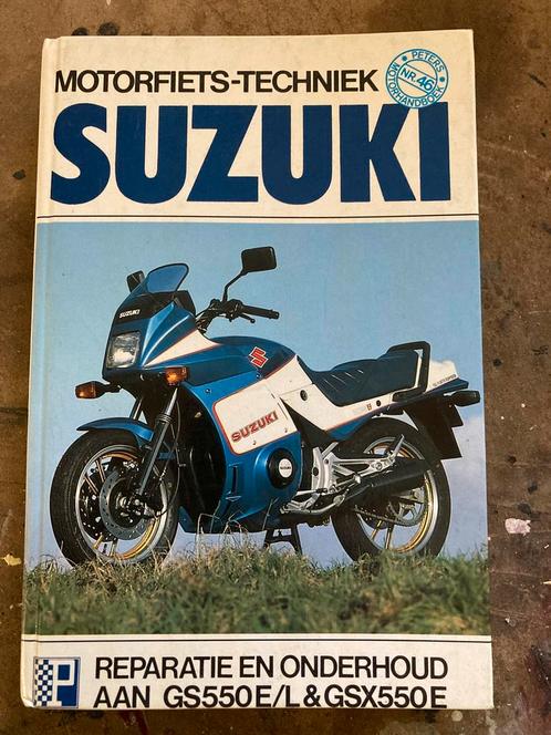 Peters Motorhandboek voor Suzuki GS(X)550, Motoren, Handleidingen en Instructieboekjes, Suzuki, Ophalen of Verzenden