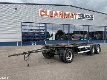 Ligthart 3-assige container aanhangwagen (bj 2000) beschikbaar voor biedingen