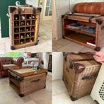 Rivièra Maison set: wijnkast, salontafel, bijzettafel, kast, Ophalen, Gebruikt