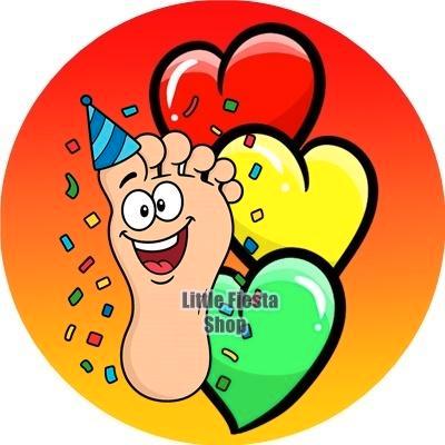 L250 icing frosting voet feest 20cm eetbare taart print, Hobby en Vrije tijd, Taarten en Cupcakes maken, Nieuw, Versiering, Cupcakes