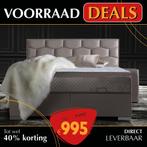 Hotel Boxspring Opberg Actie v.a. €795,-, Ophalen, Overige kleuren, Hotel Boxsprings, Overige maten