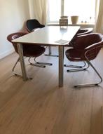 Retro Pastoe eettafel + 4 stoelen, Huis en Inrichting, Tafels | Eettafels, Gebruikt, 150 tot 200 cm, Ophalen of Verzenden, Kersenhout
