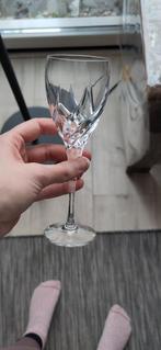 Geslepen wijnglazen 17 stuks, Antiek en Kunst, Antiek | Glas en Kristal, Ophalen