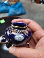 Cobalt porselijn potje, Ophalen of Verzenden