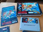 De Smurfen en Super Tennis compleet in doosjes met boekjes, Spelcomputers en Games, Games | Nintendo Super NES, 1 speler, Ophalen of Verzenden