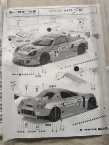Hpi Toyota Mr bodyset beschikbaar voor biedingen