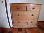 Ladenkast antiek, blank hout., Huis en Inrichting, Kasten | Ladekasten, Ophalen, Gebruikt, 100 tot 150 cm, 3 of 4 laden